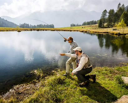 Corso di pesca per bambini