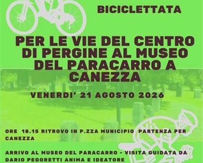 RADTOUR – VOM STADTZENTRUM VON PERGINE ZUM BOLLARD-MUSEUM IN CANEZZA