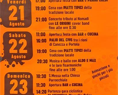 Festa Canezza 2026 - Sagra di S. Rocco