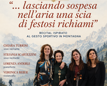 ... lasciando sospesa nell'aria una scia di festosi richiami
