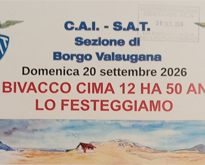 IL BIVACCO CIMA 12 HA 50 ANNI - LO FESTEGGIAMO