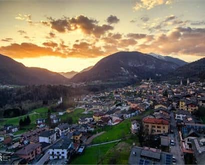 L'arte murale e la montagna