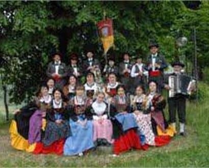 Serata con il Gruppo Folk di Pieve